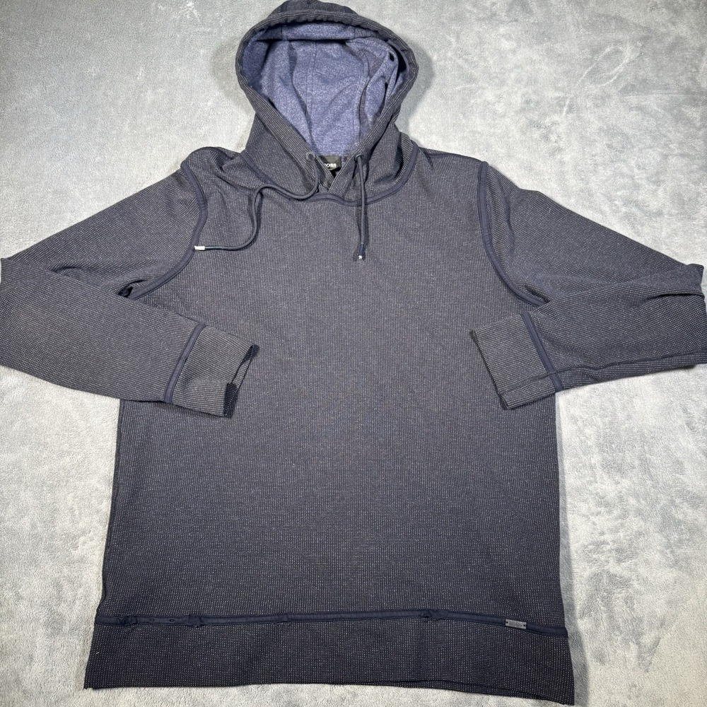 BOSS‎ Hugo Boss Hoodie Men's Large Navy Blue Regular Fit